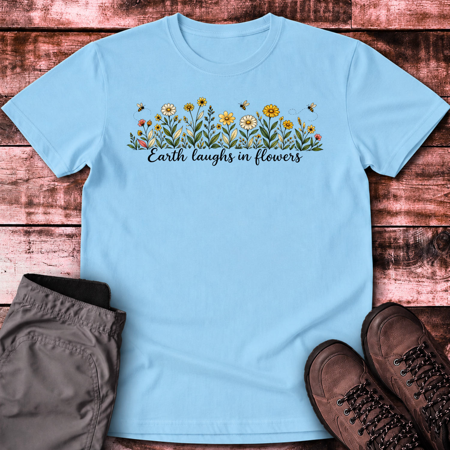 Wildflower Meadow Unisex T-shirt