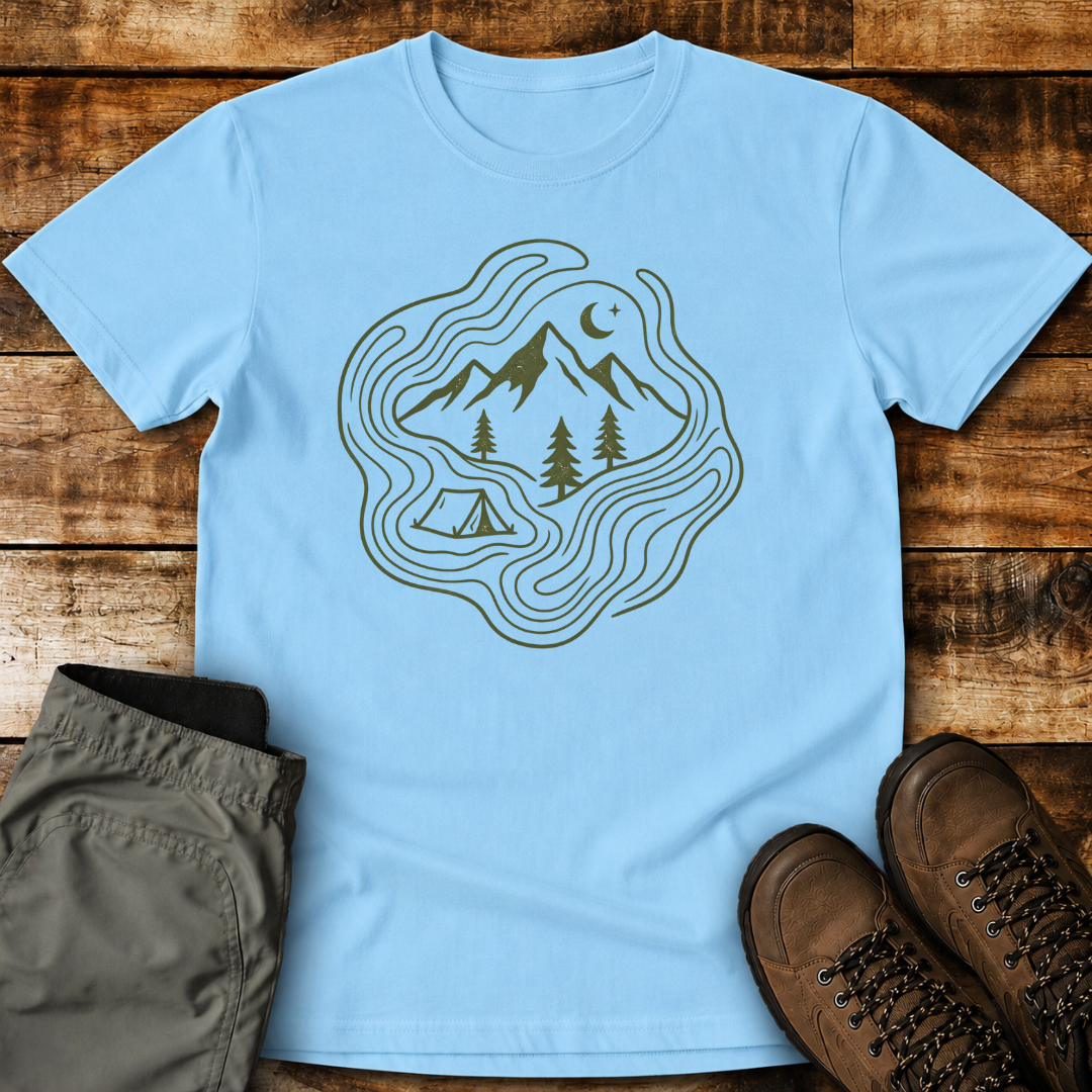 Mountain Flow Escape Unisex T-shirt