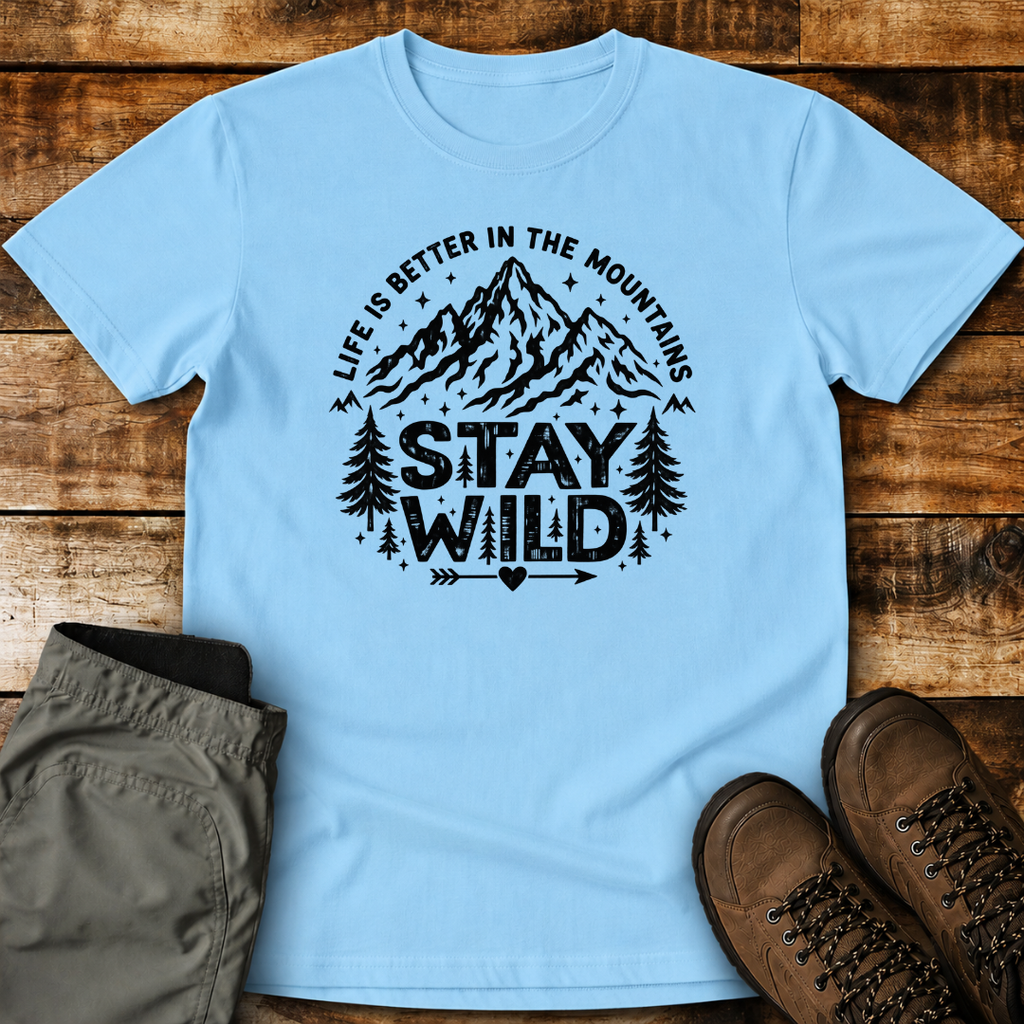 Stay Wild Outdoors Unisex T-shirt