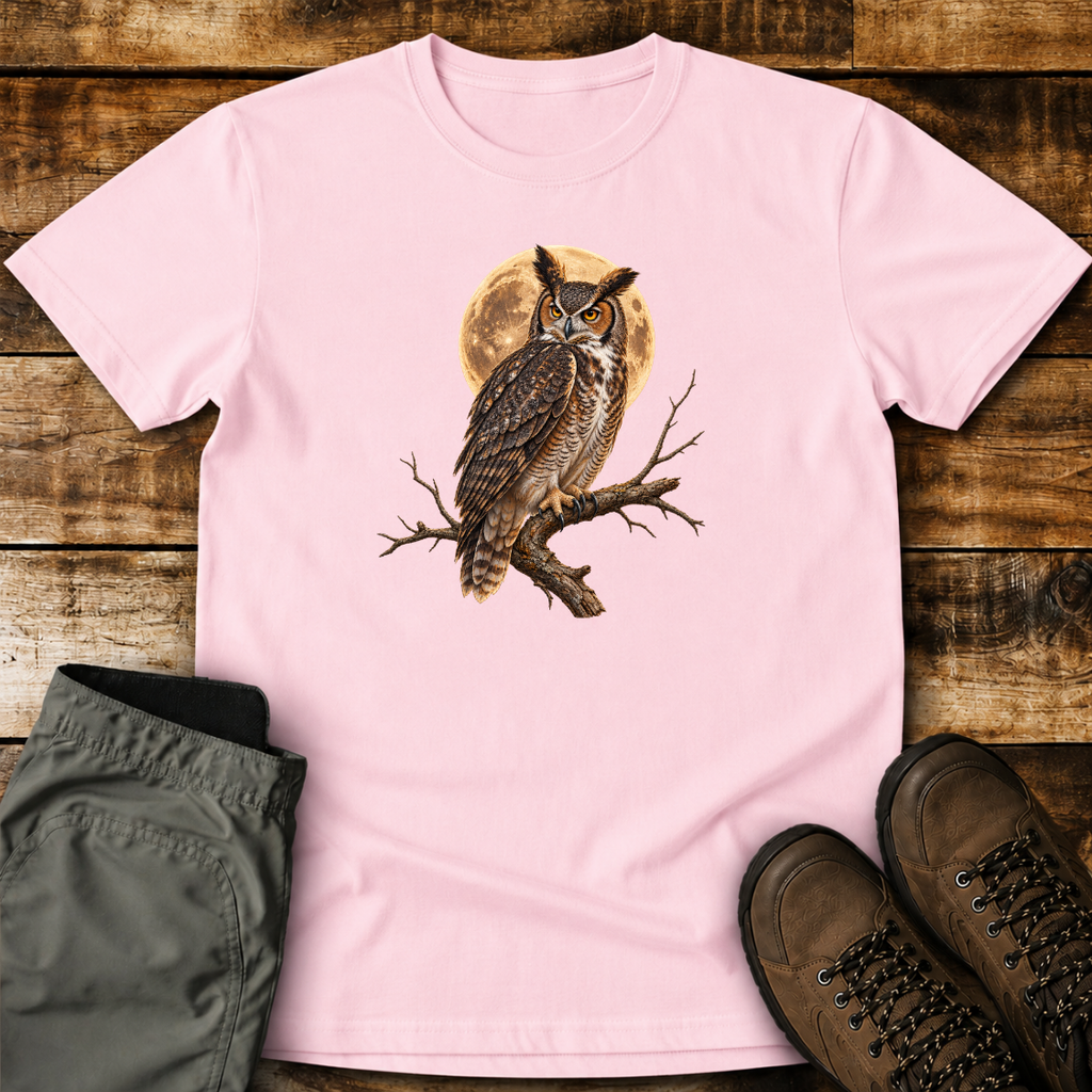 Moonlit Owl Guardian Unisex T-shirt