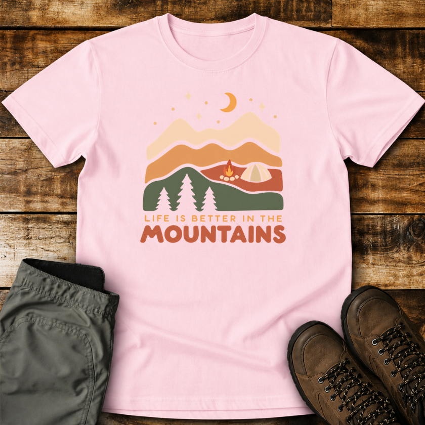 Better In Mountains Unisex T-shirt