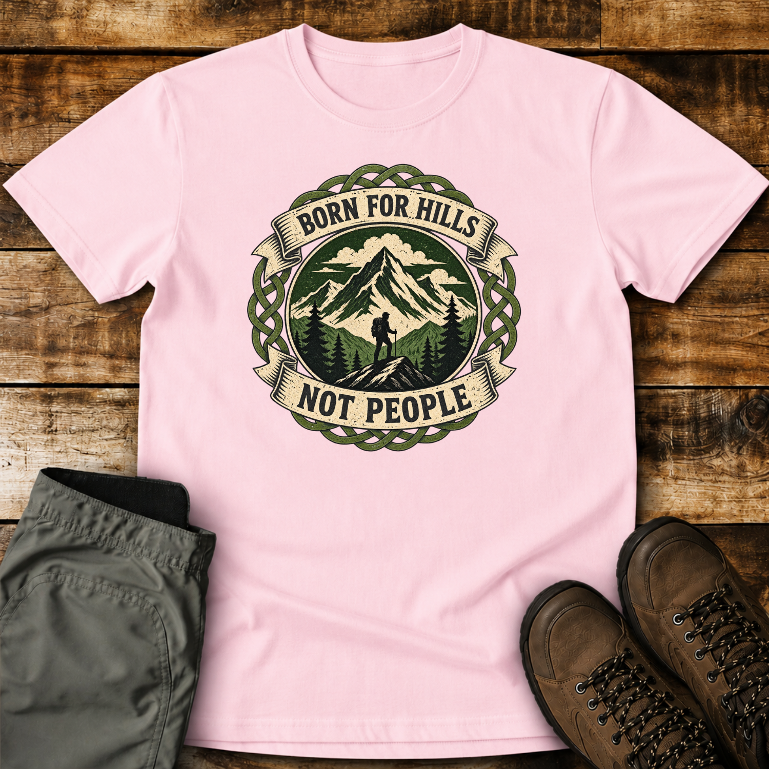 Born for Hills Unisex T-shirt