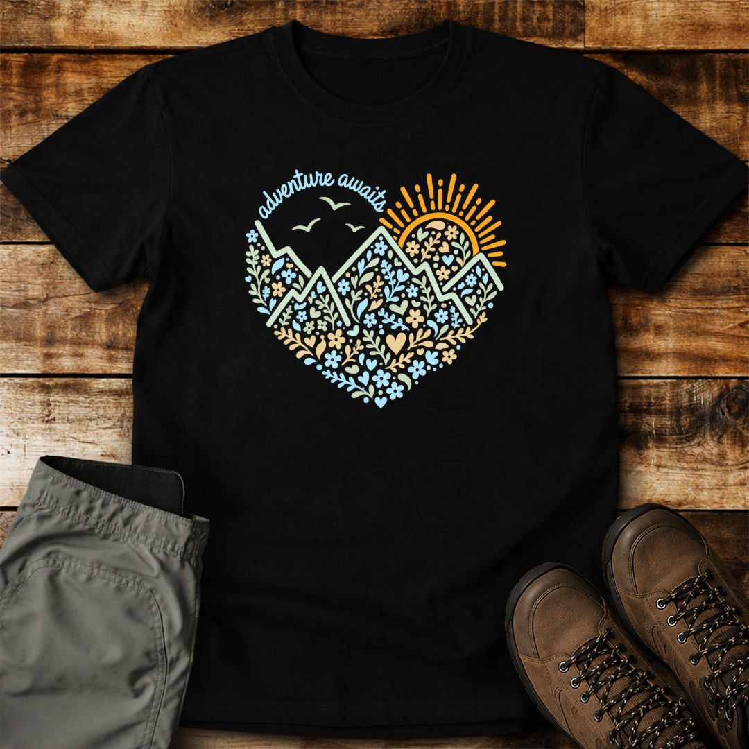 Adventure awaits Unisex T-shirt