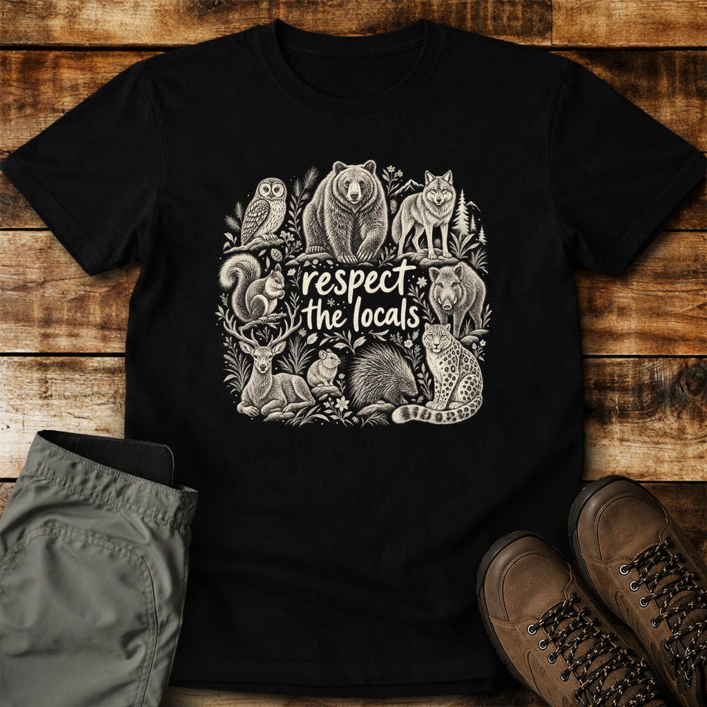 Respect The Locals Unisex T-shirt