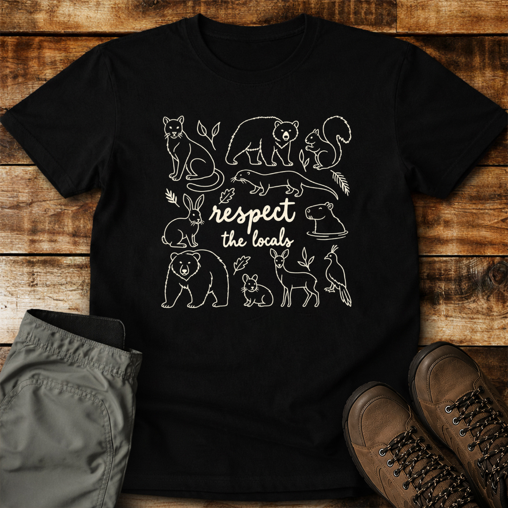 Respect The Locals II Unisex T-shirt