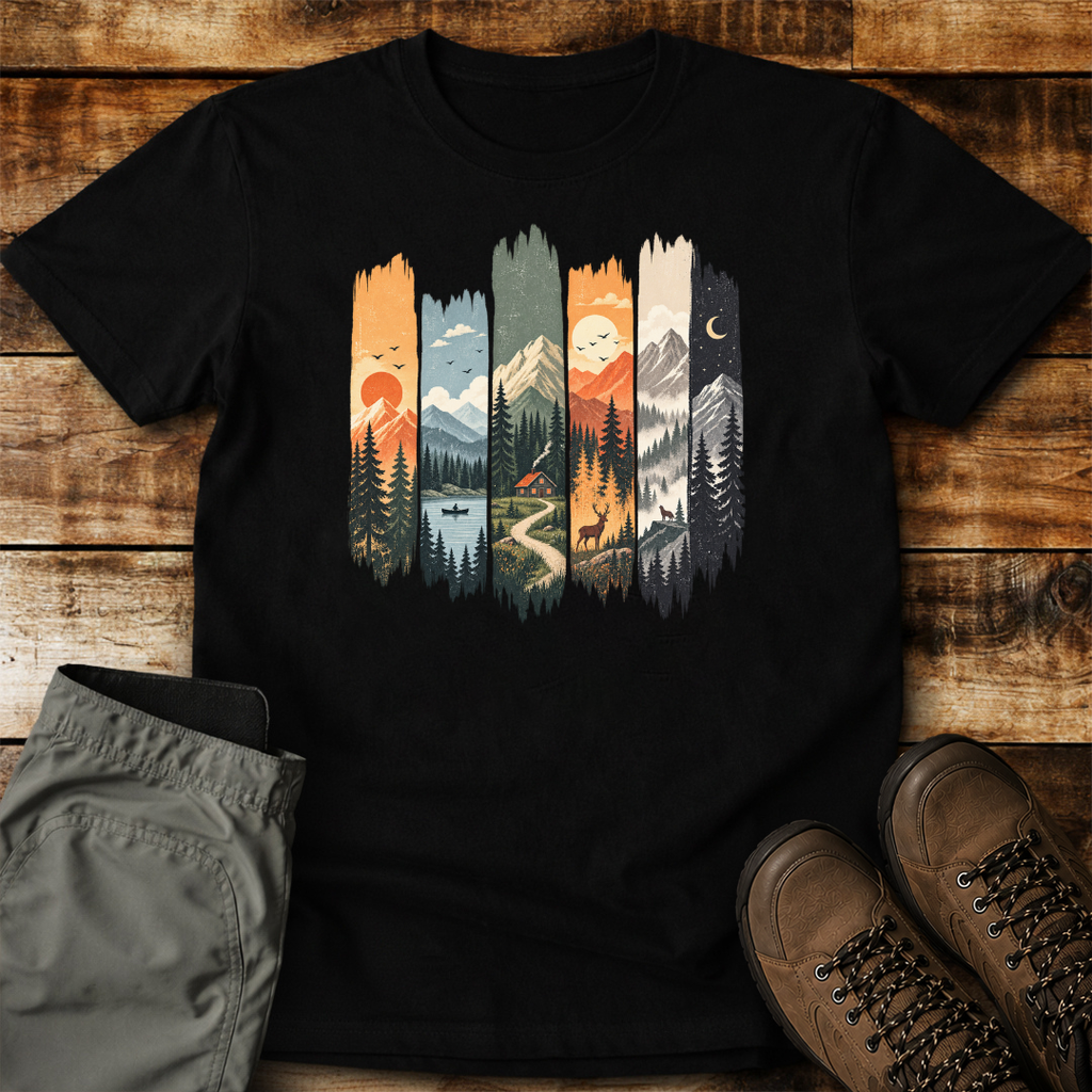 Wild Mountain Horizons Unisex T-shirt