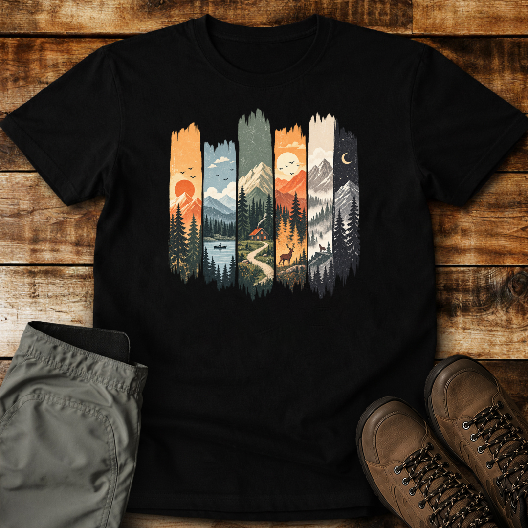 Wild Mountain Horizons Unisex T-shirt