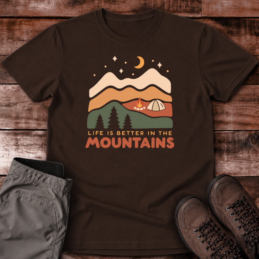 Better In Mountains Unisex T-shirt