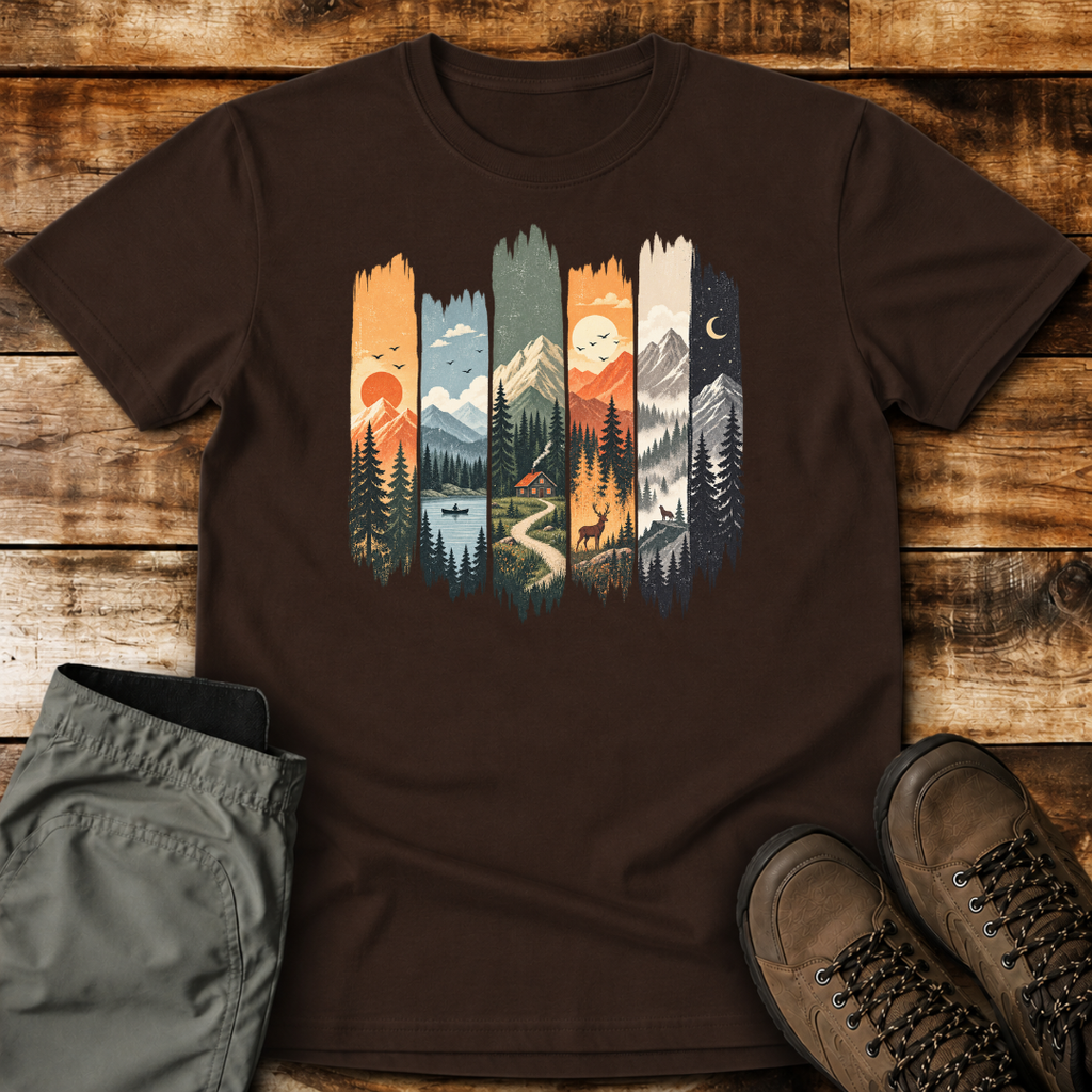 Wild Mountain Horizons Unisex T-shirt
