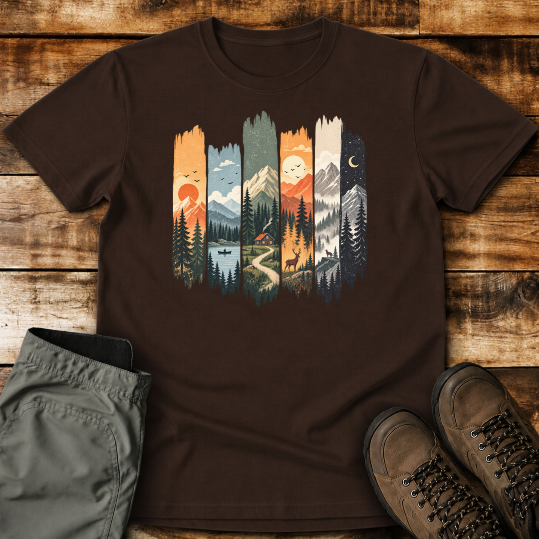 Wild Mountain Horizons Unisex T-shirt