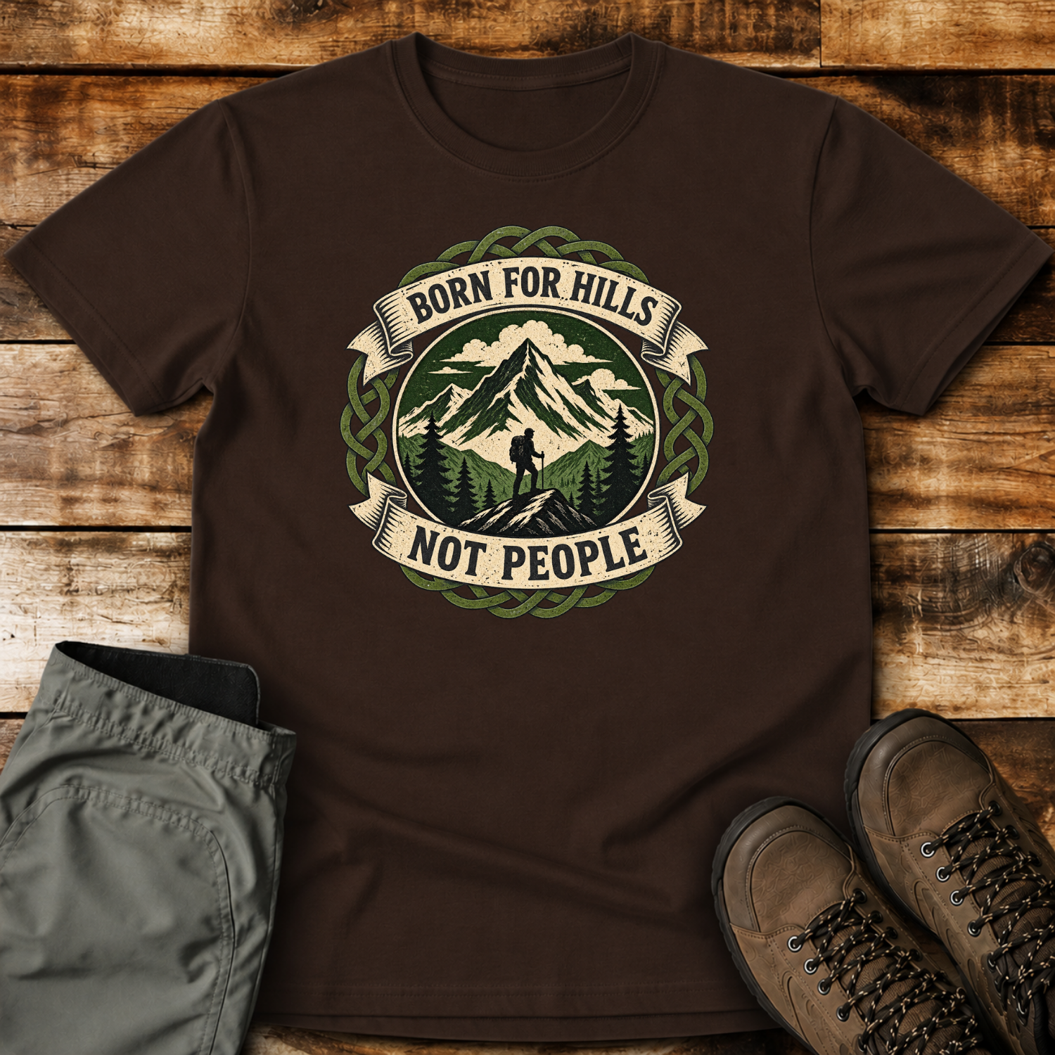 Born for Hills Unisex T-shirt