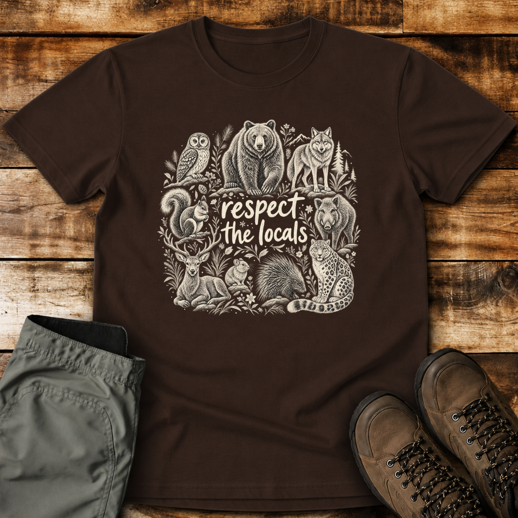 Respect The Locals Unisex T-shirt