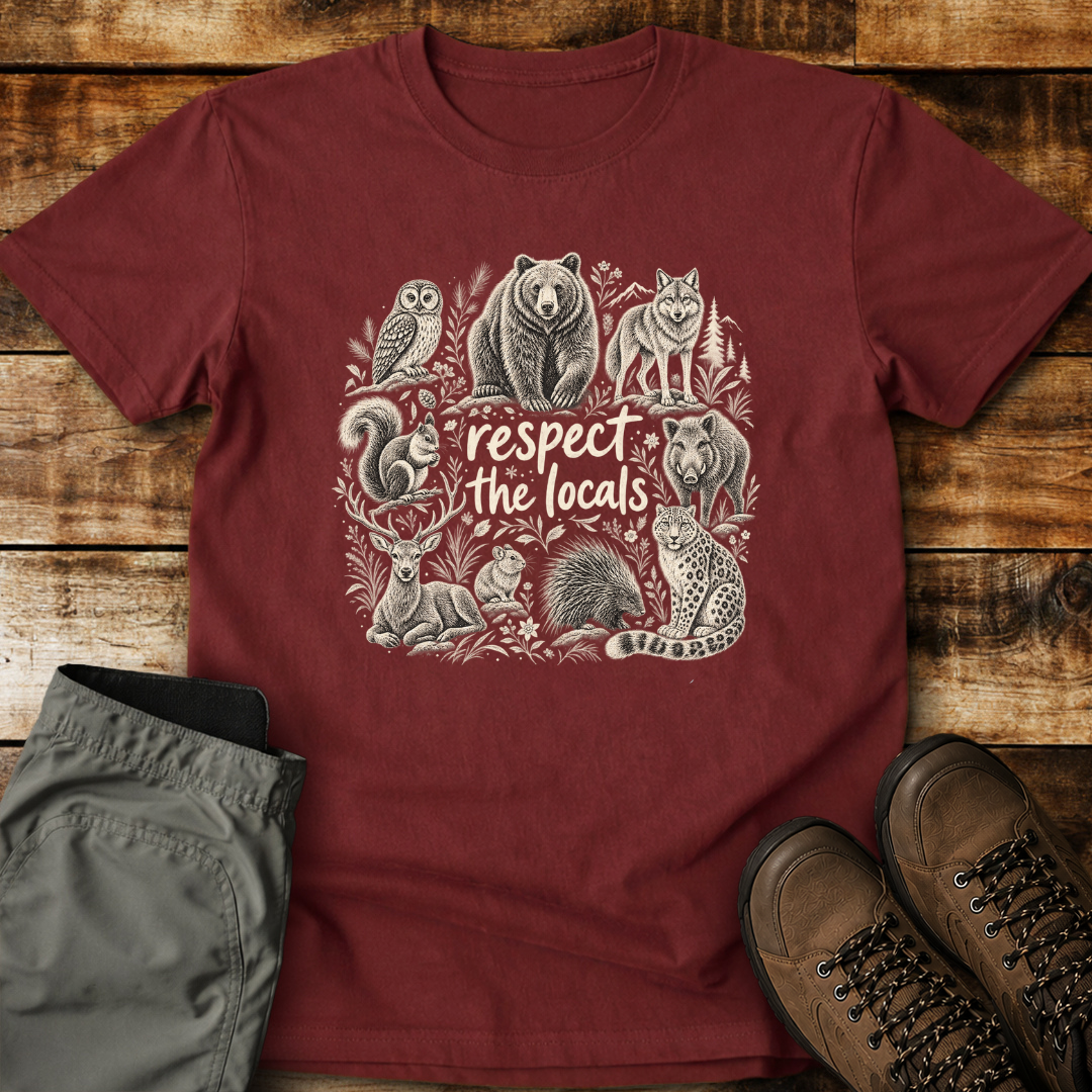 Respect The Locals Unisex T-shirt