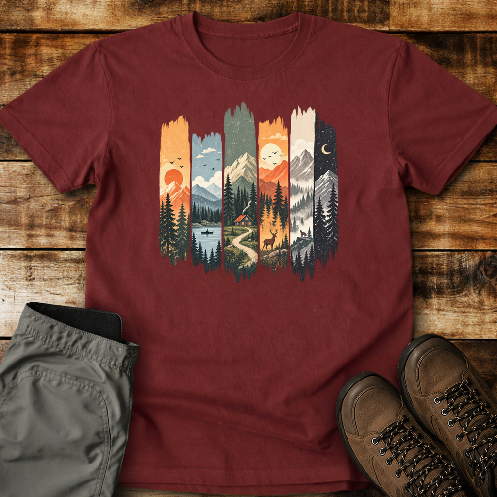 Wild Mountain Horizons Unisex T-shirt