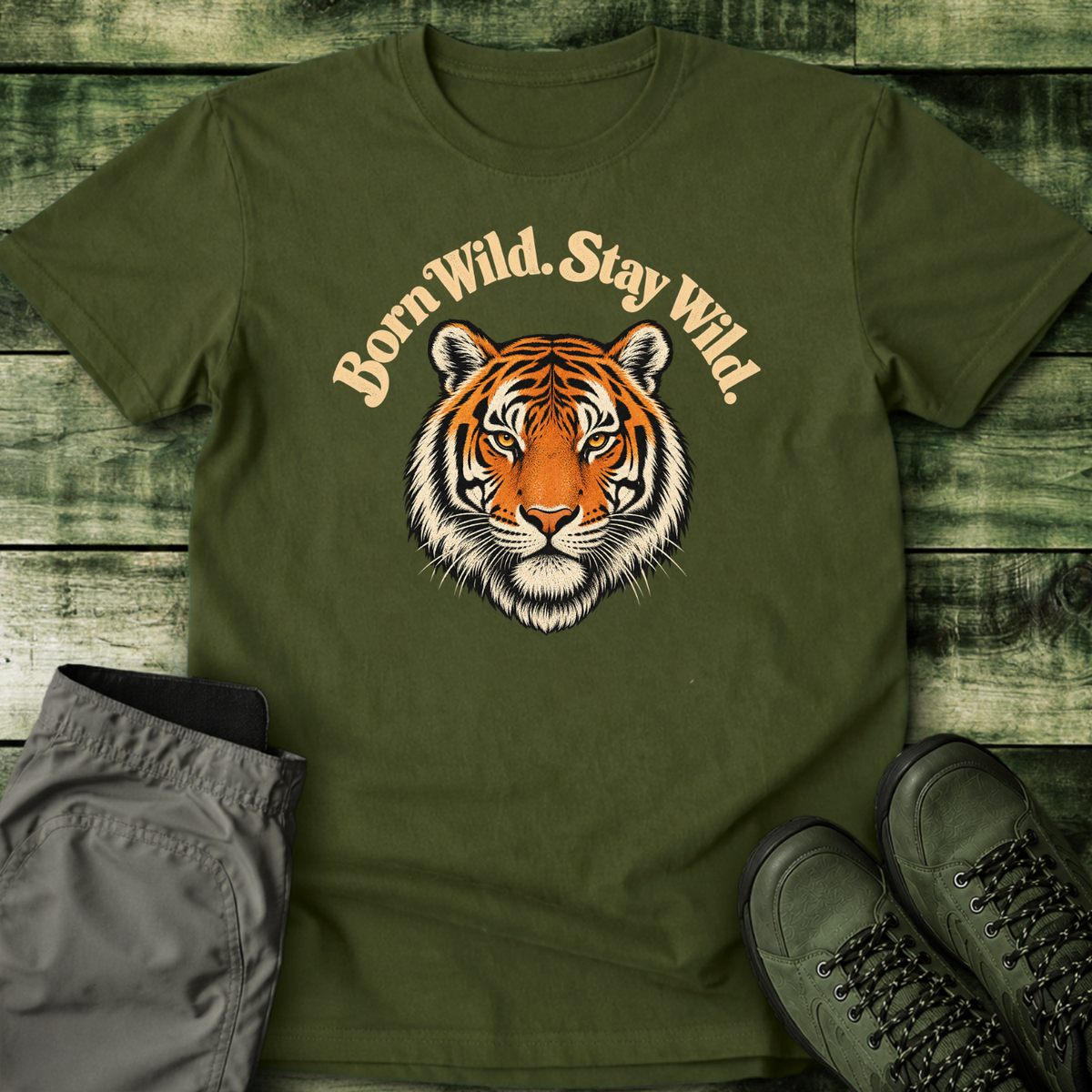 Born Wild Stay Wild Unisex T-shirt