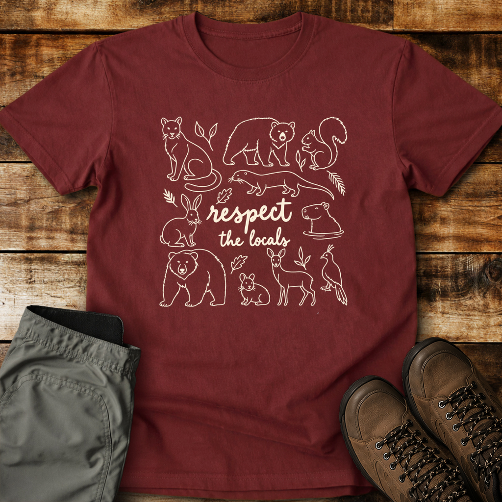 Respect The Locals II Unisex T-shirt