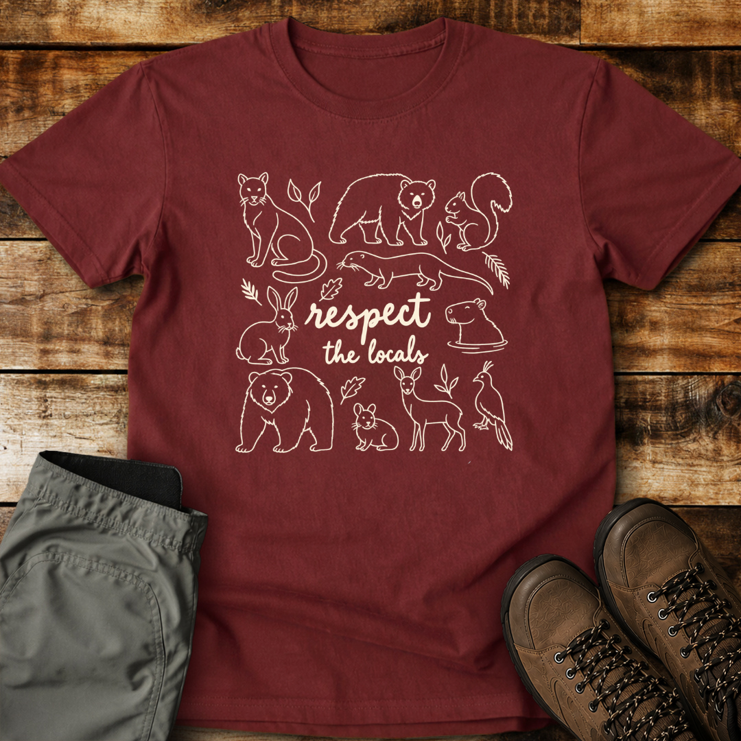 Respect The Locals II Unisex T-shirt