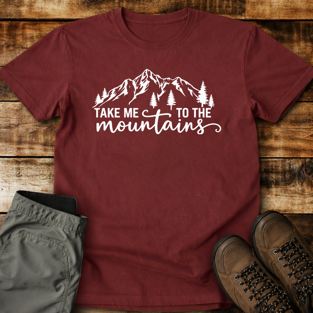 Take Me To The Mountains Unisex T-shirt