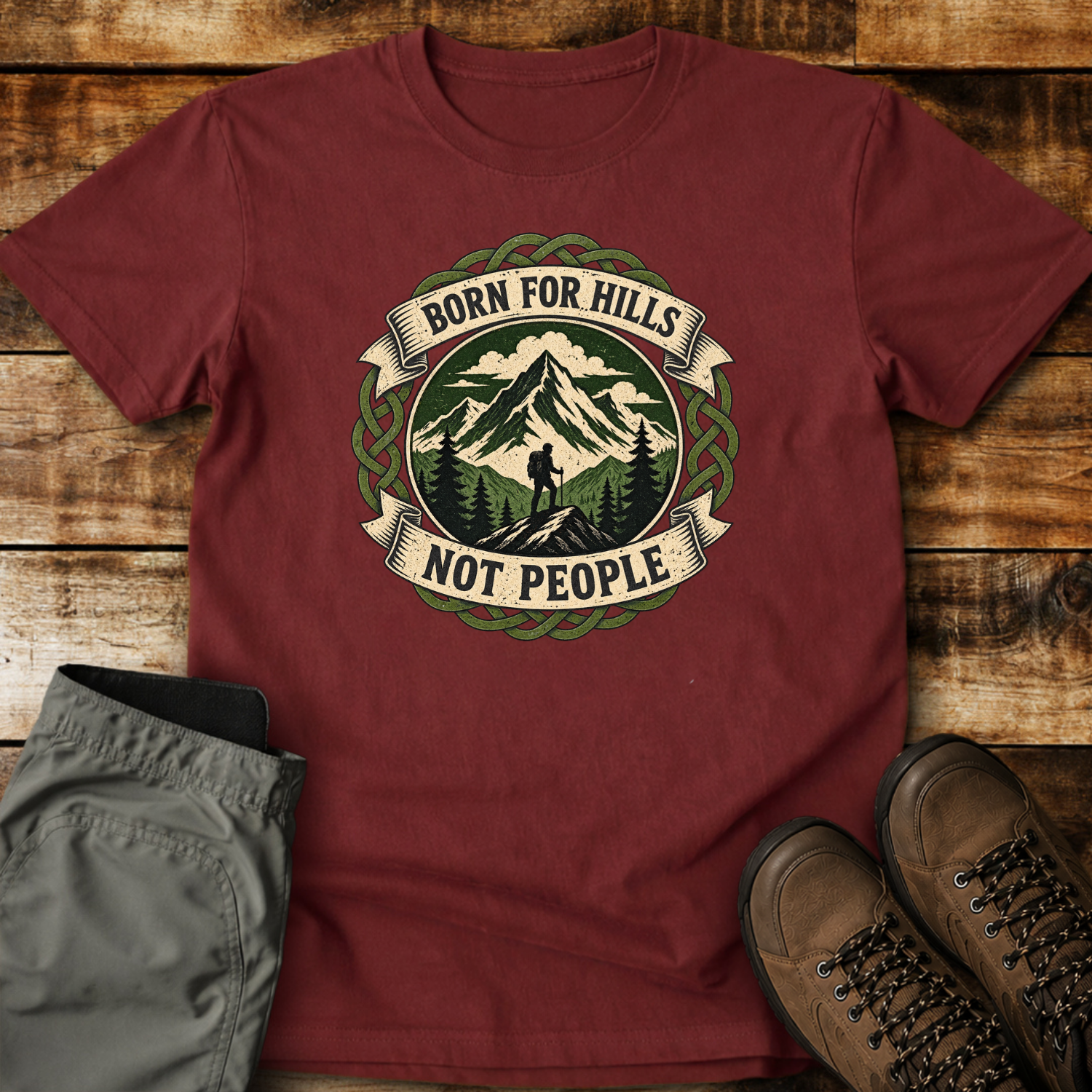 Born for Hills Unisex T-shirt