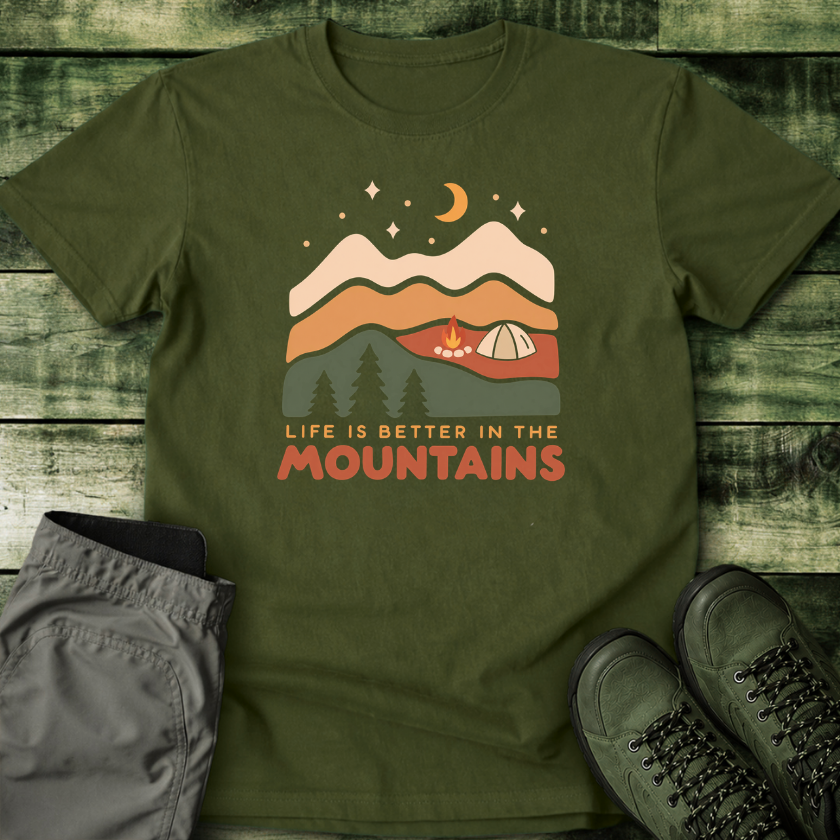 Better In Mountains Unisex T-shirt