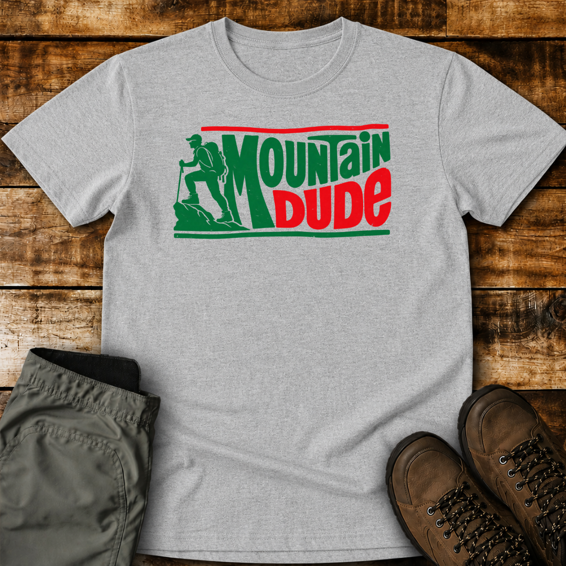 Mountain Dude Unisex T-shirt