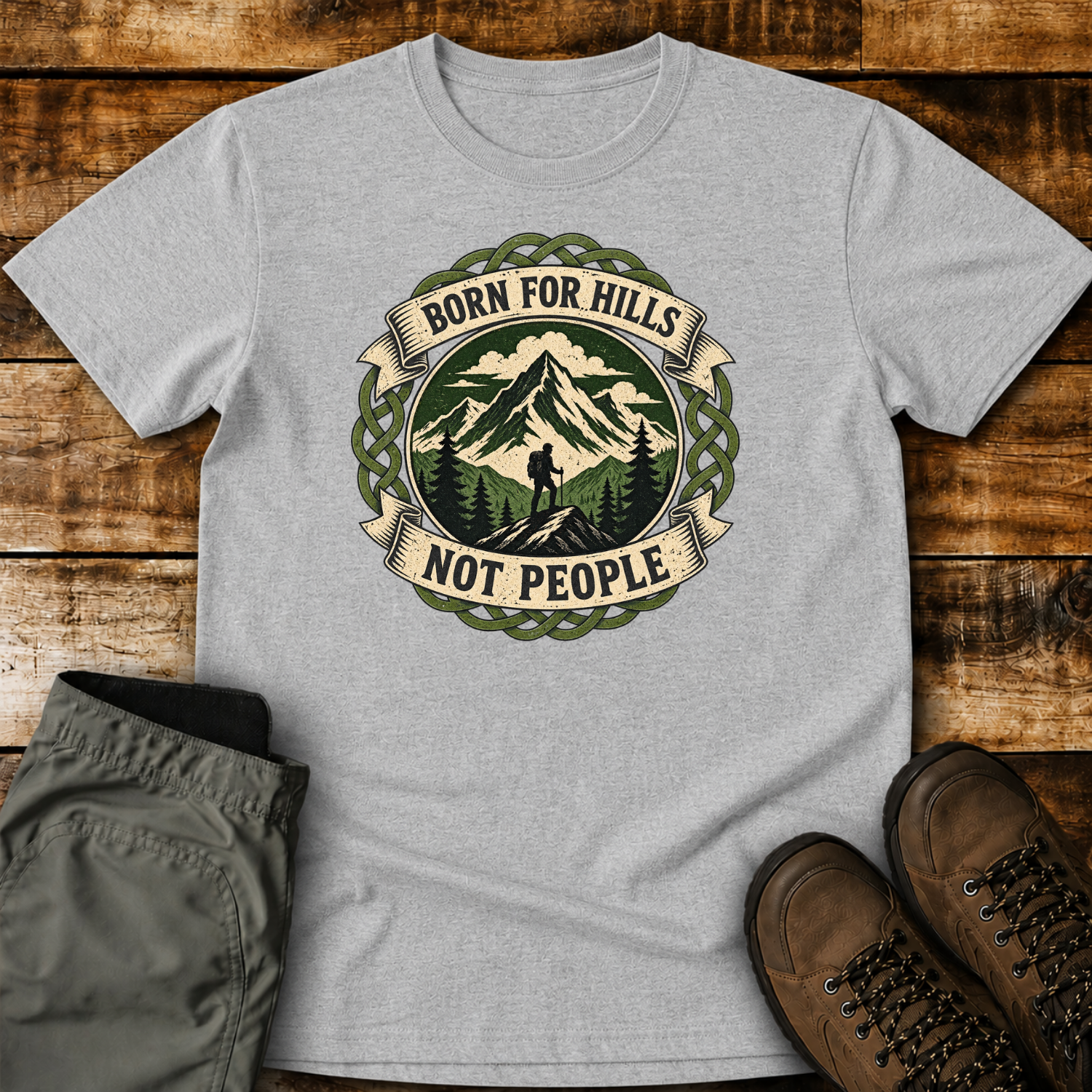 Born for Hills Unisex T-shirt
