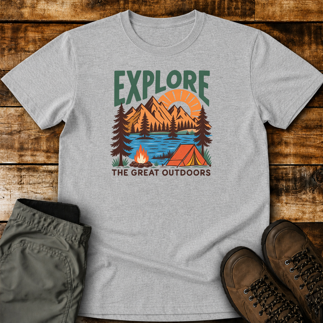 Explore The Outdoor Unisex T-shirt