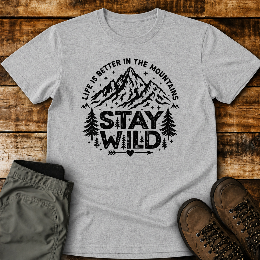 Stay Wild Outdoors Unisex T-shirt