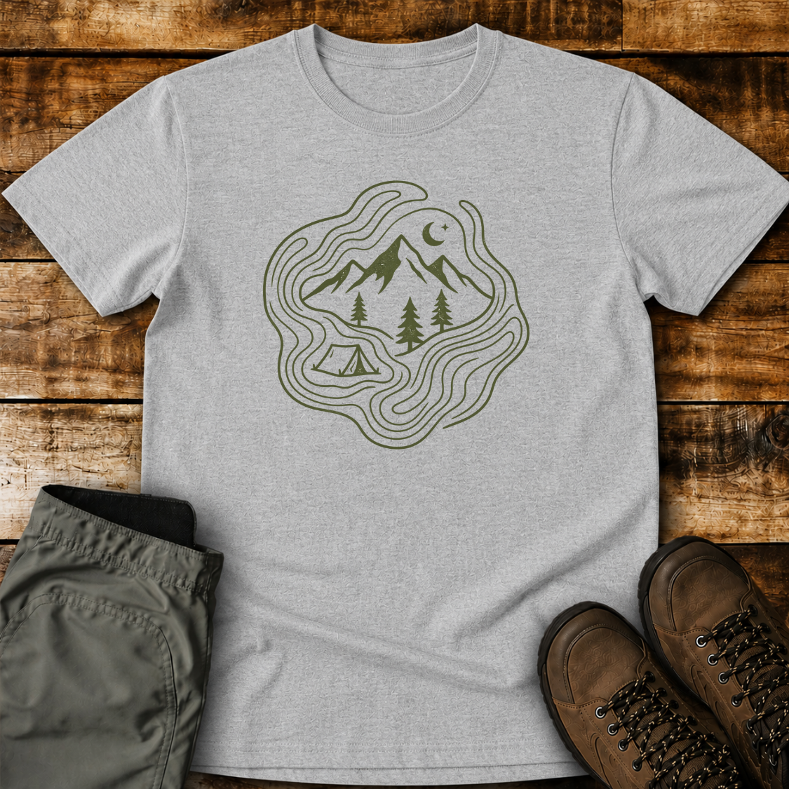 Mountain Flow Escape Unisex T-shirt