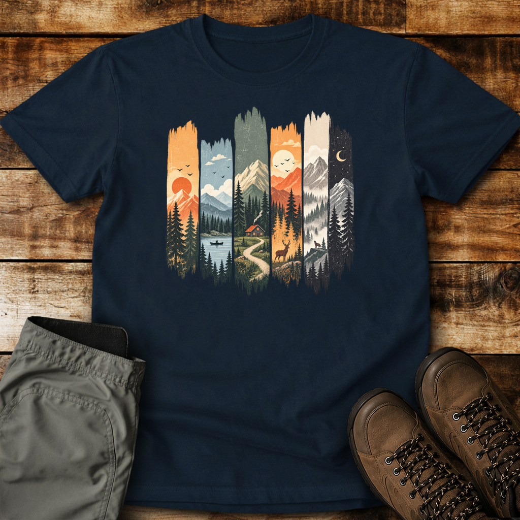 Wild Mountain Horizons Unisex T-shirt