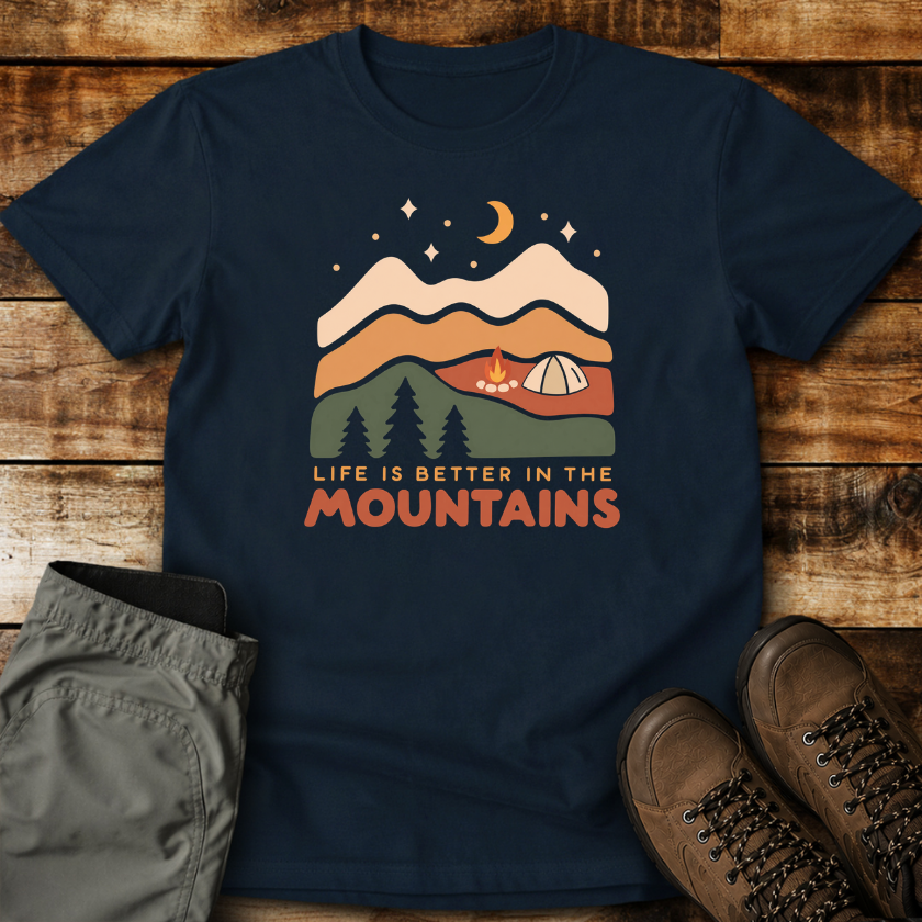 Better In Mountains Unisex T-shirt