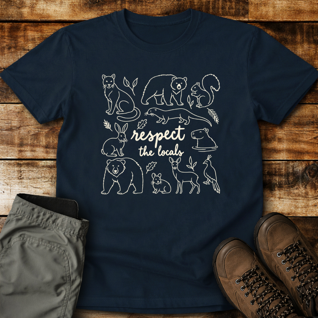 Respect The Locals II Unisex T-shirt