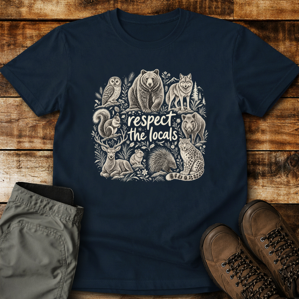 Respect The Locals Unisex T-shirt