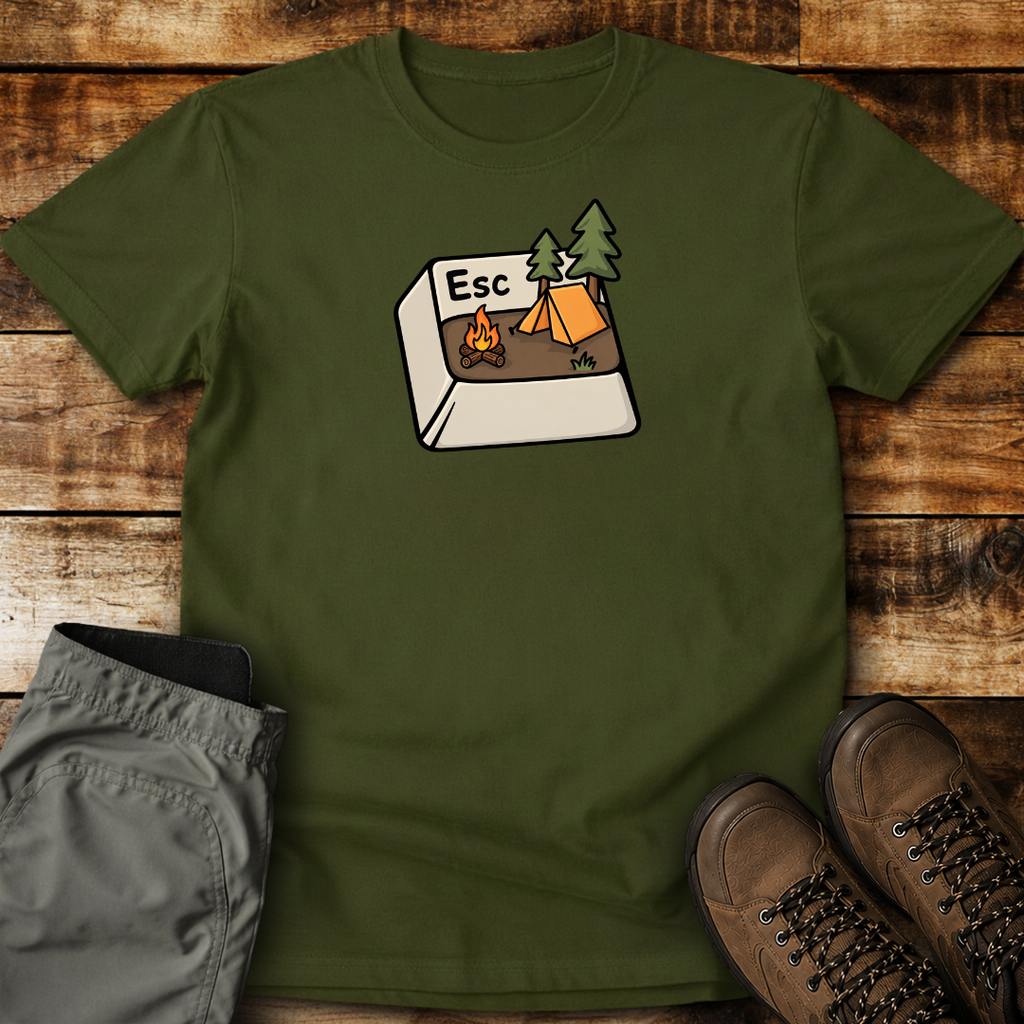 Wild Camp Escape Unisex T-shirt