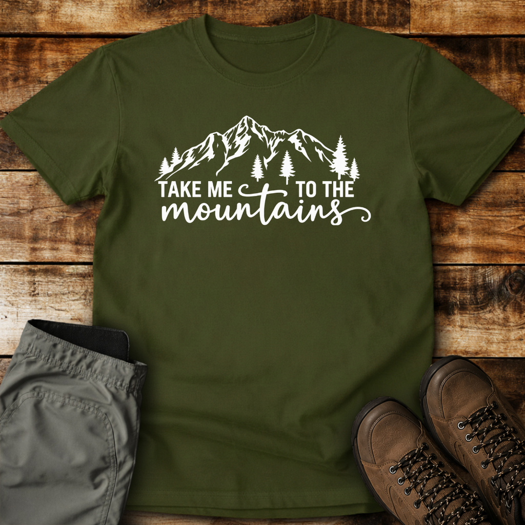 Take Me To The Mountains Unisex T-shirt