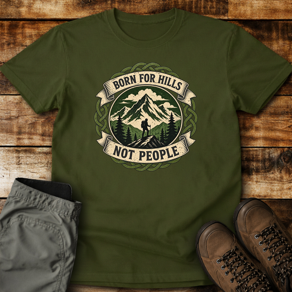 Born for Hills Unisex T-shirt