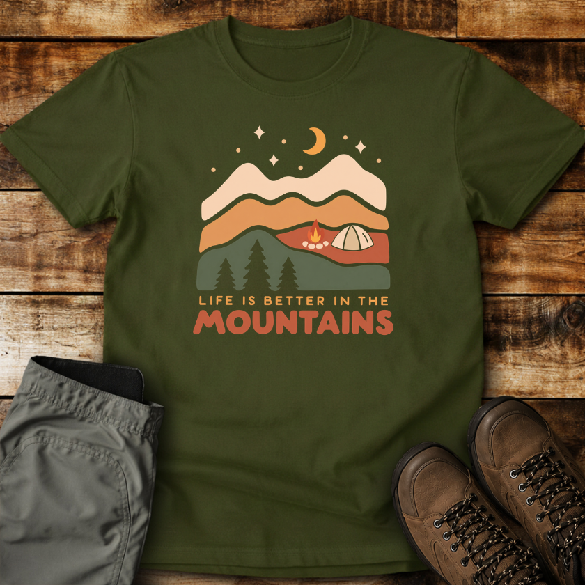 Better In Mountains Unisex T-shirt