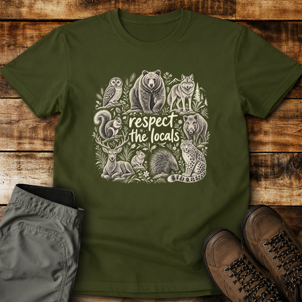 Respect The Locals Unisex T-shirt