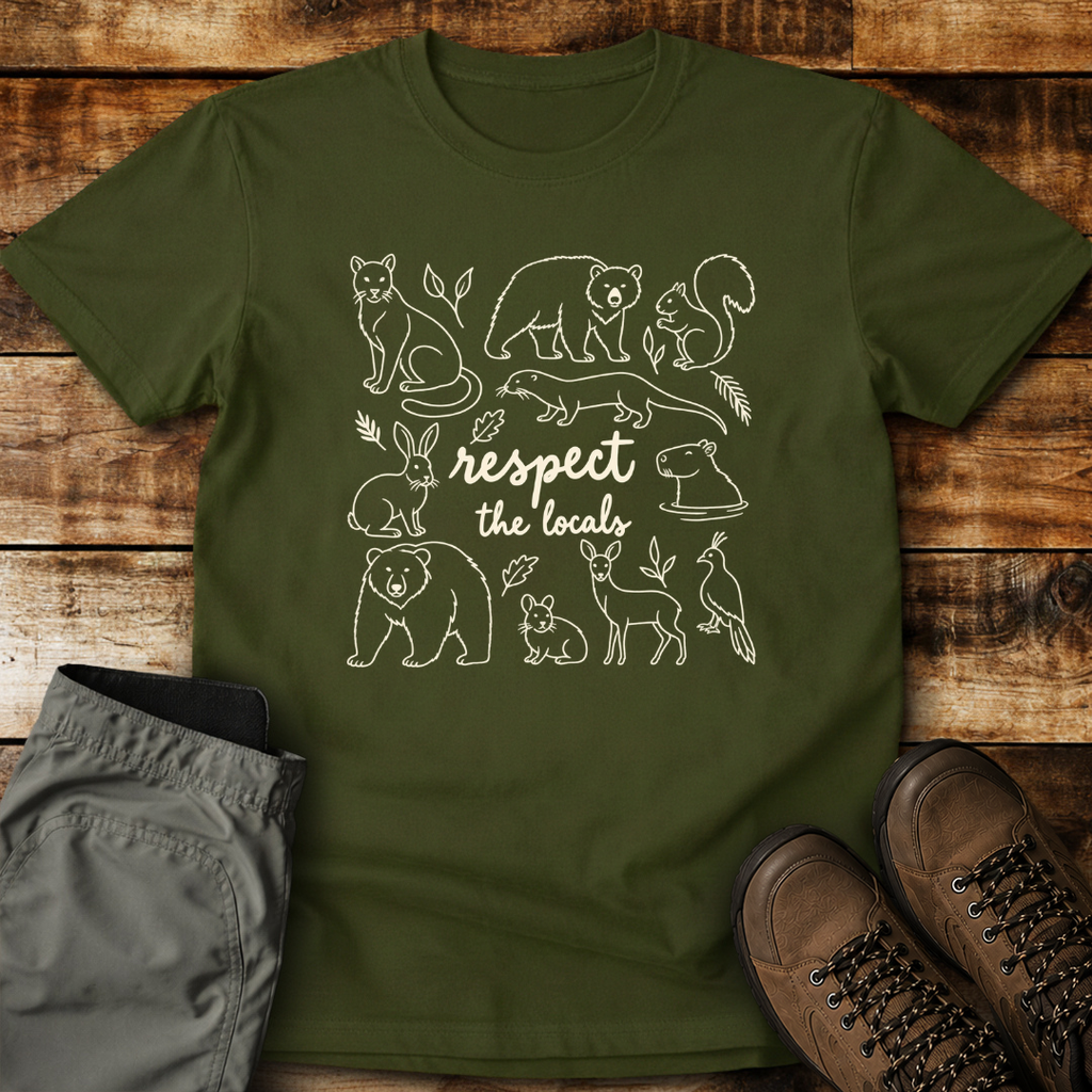 Respect The Locals II Unisex T-shirt
