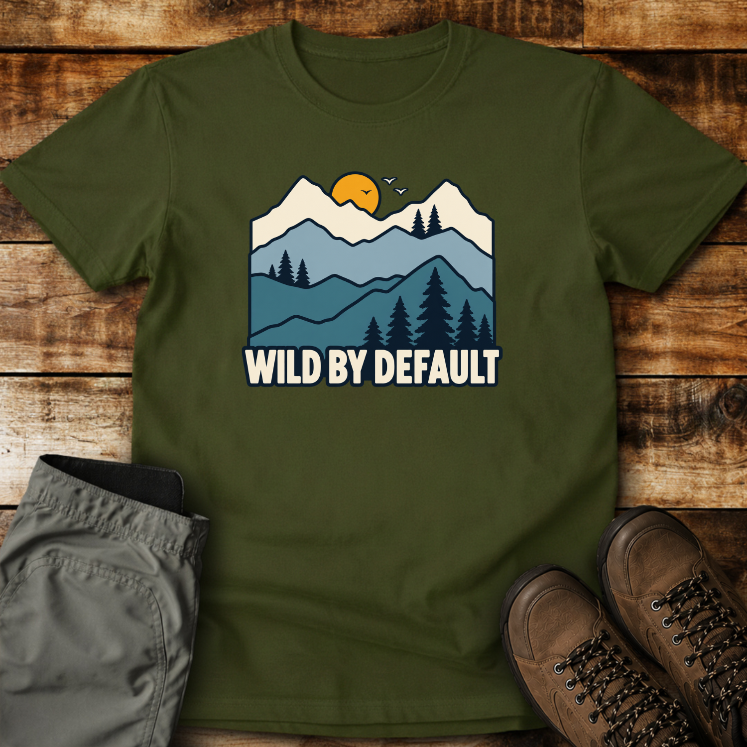 Wild By Default Unisex T-shirt
