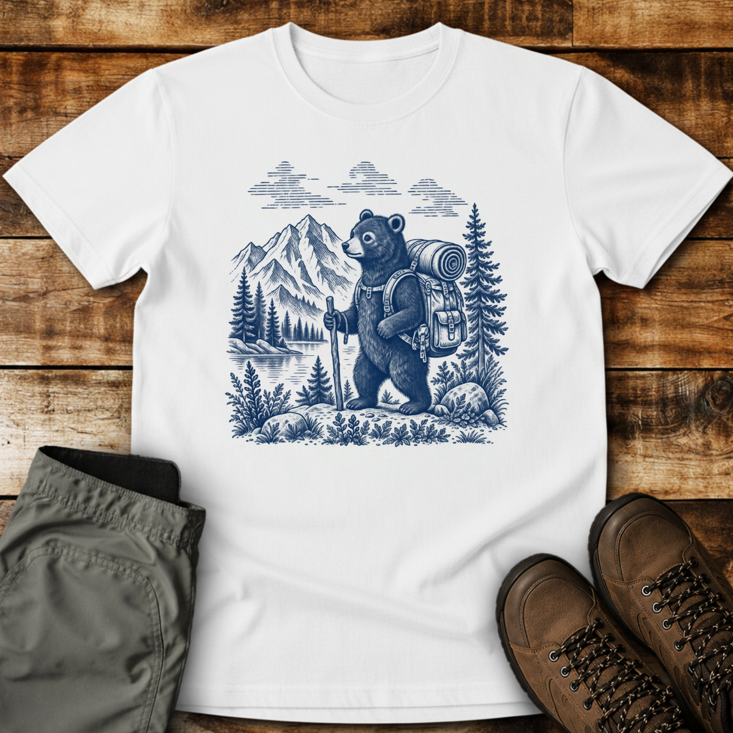 Wilderness Bear Explorer Unisex T-shirt