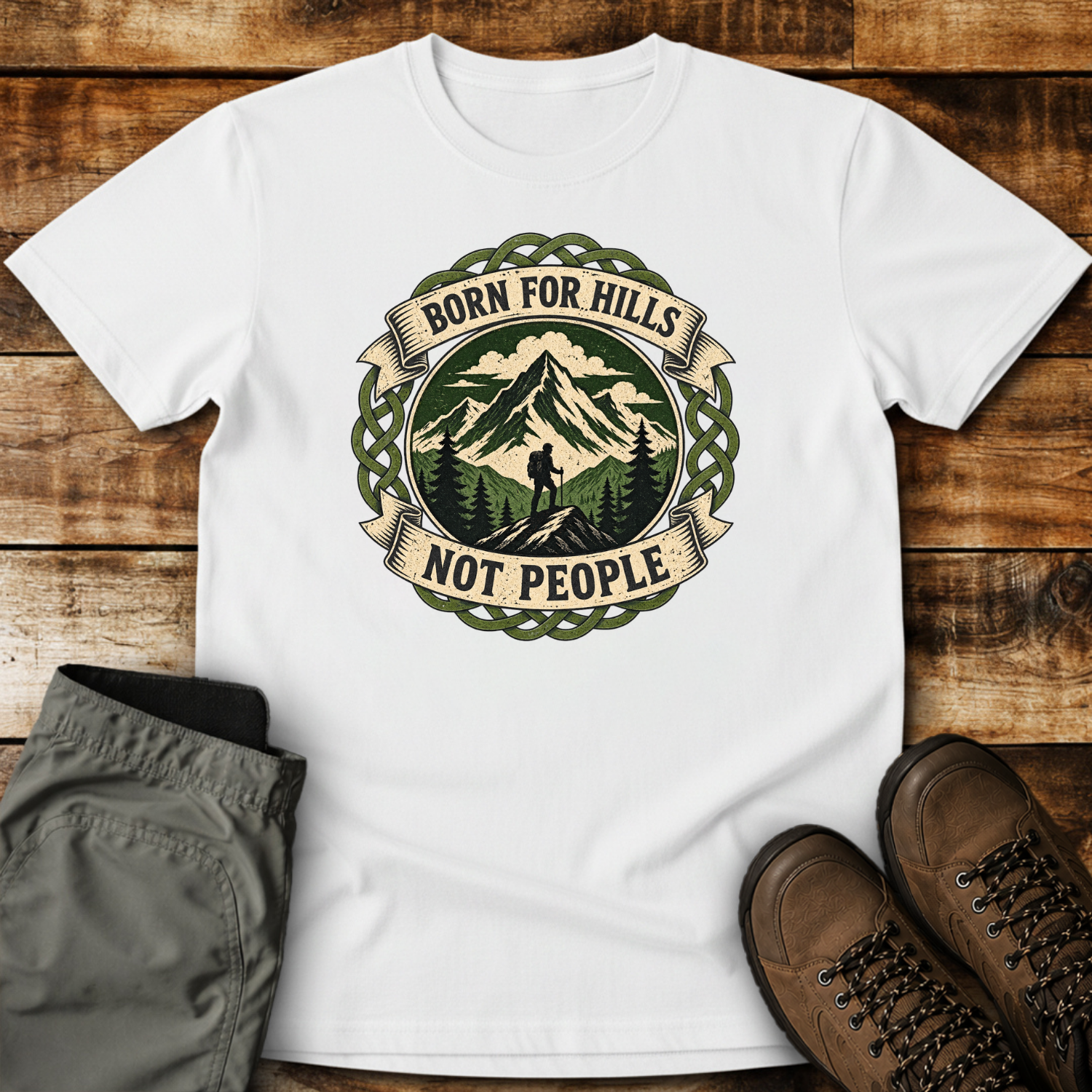 Born for Hills Unisex T-shirt