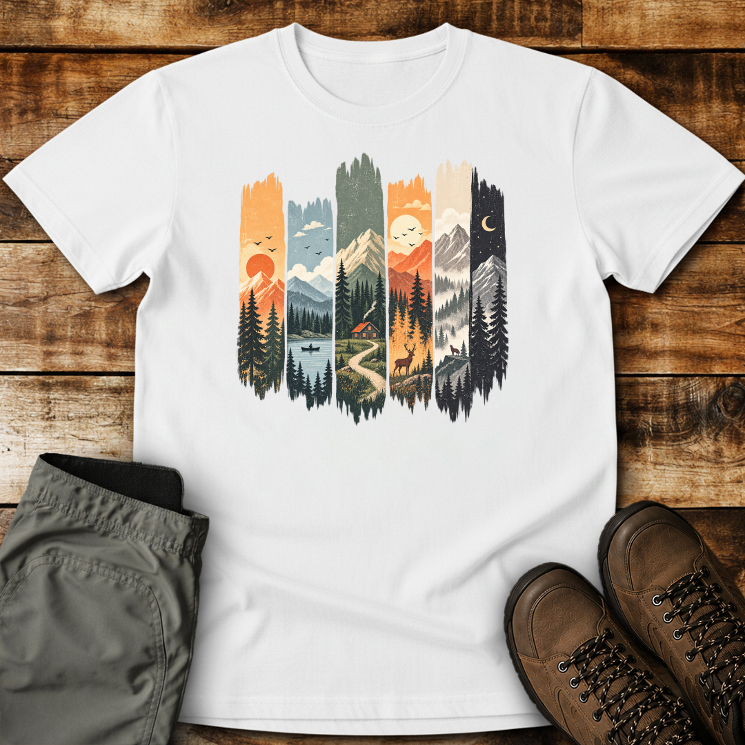 Wild Mountain Horizons Unisex T-shirt