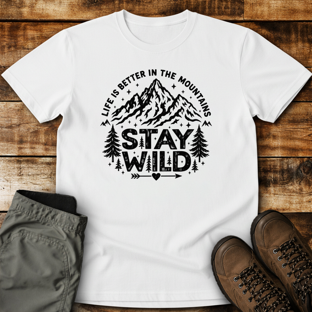 Stay Wild Outdoors Unisex T-shirt
